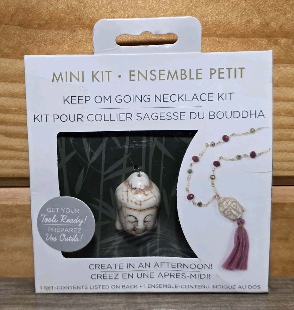 Keep Om Going DIY Necklace Kit Mini Kit MBK41451